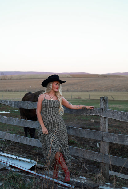 Homestead Gingham Dress