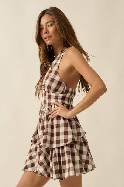 Hazelwood Romper - Brown
