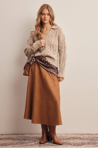 Dusk Fringe Sweater