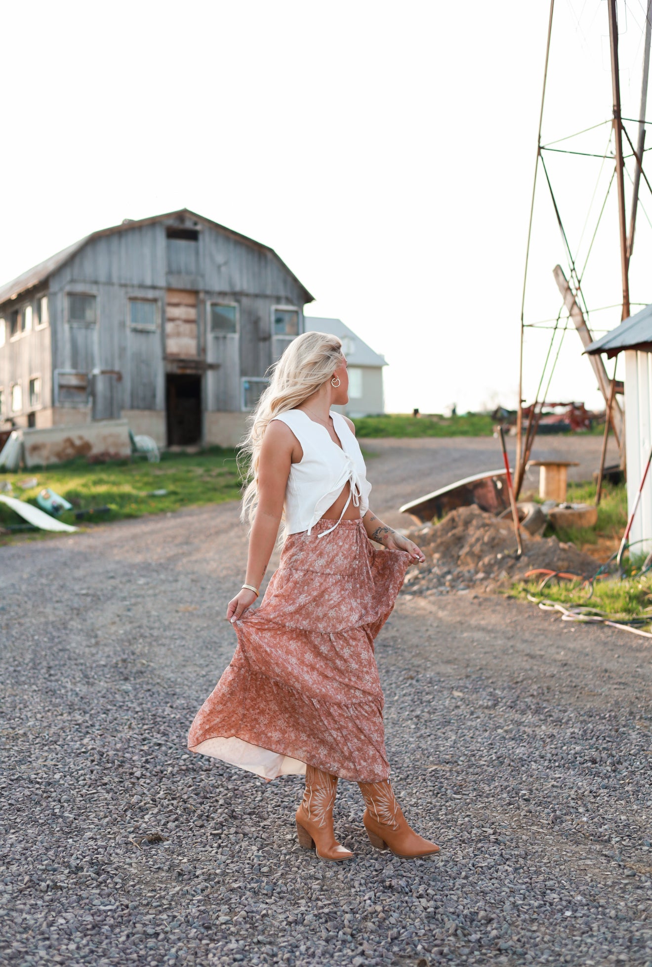 Wanderlust Skirt- Blossom