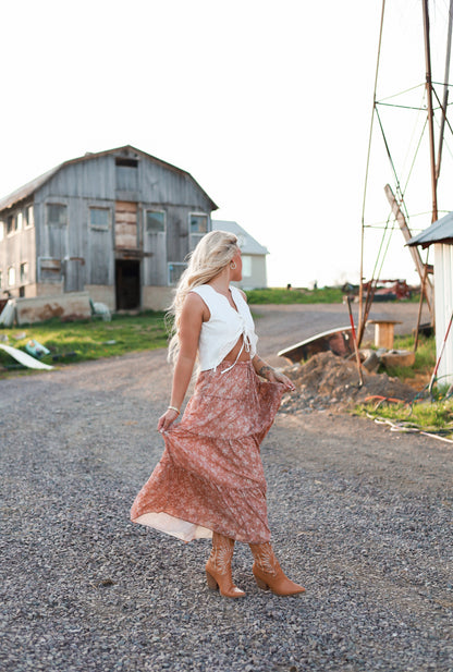 Wanderlust Skirt- Blossom