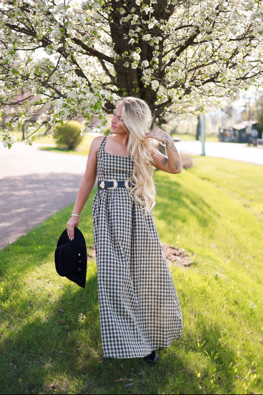 Daydream Maxi Dress - Gingham