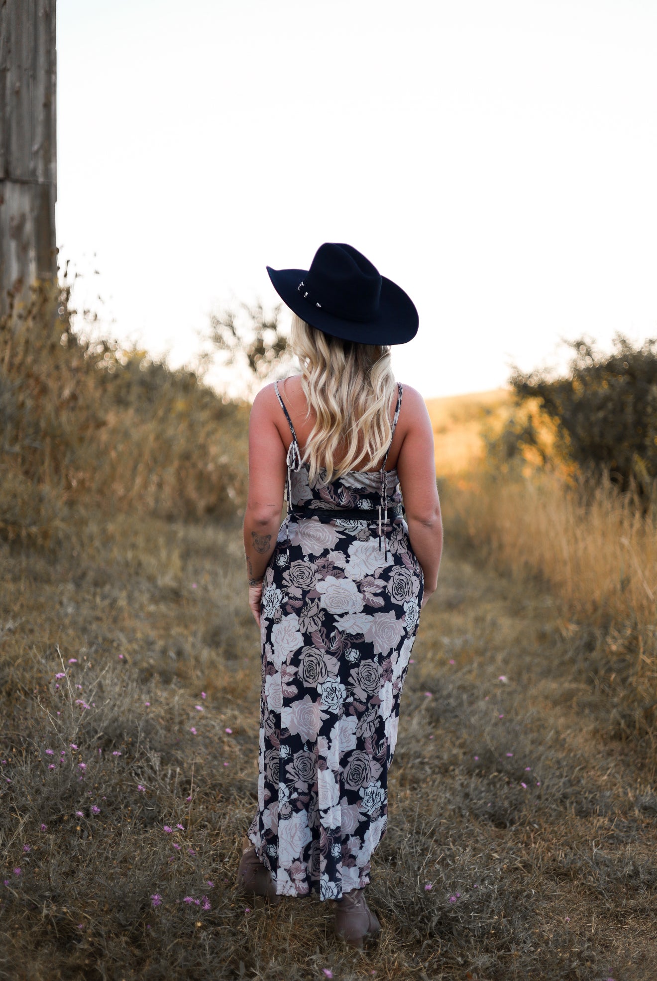 On The Range Midi Dress - Plum