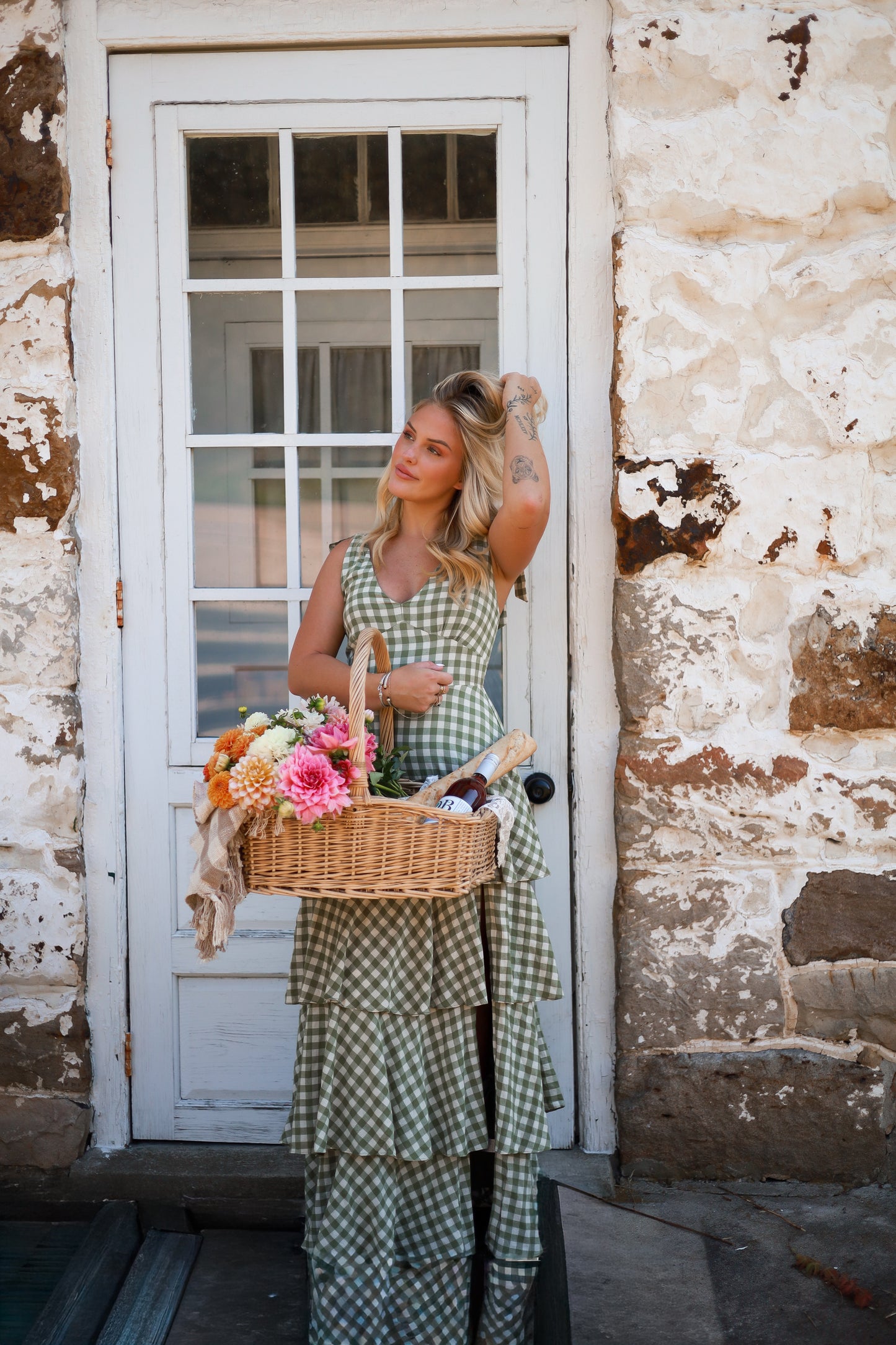 French Countryside Maxi Dress