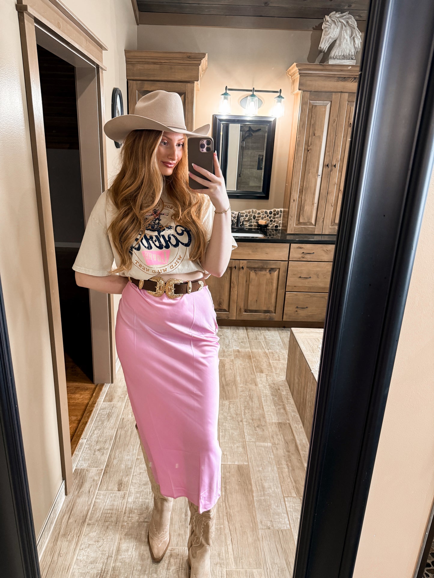 Cowboy Lover Oversized Graphic T-Shirt