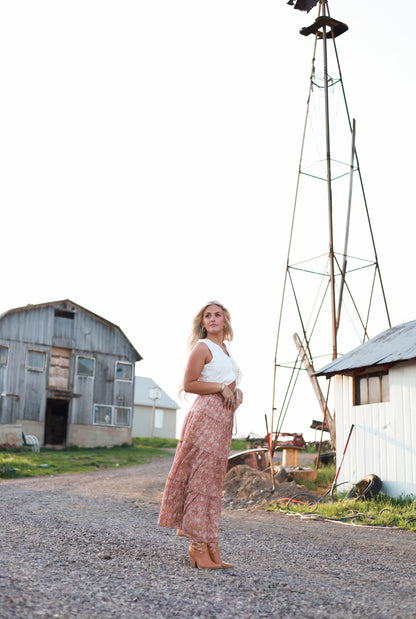 Wanderlust Skirt- Blossom