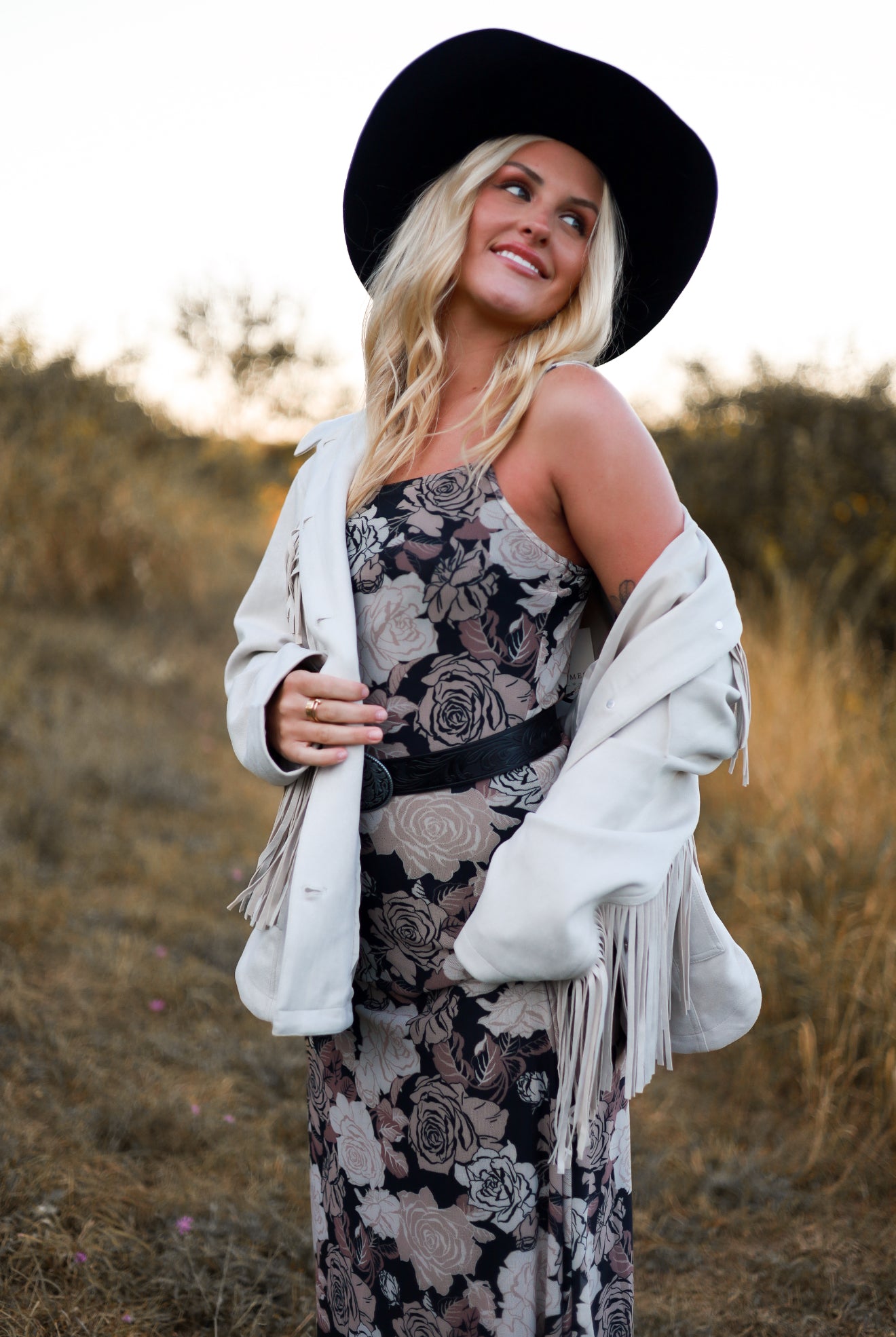 On The Range Midi Dress - Plum