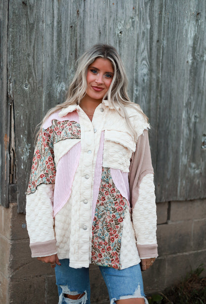 Prairie Blossom Quilted Jacket