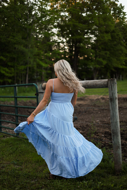 Marlowe Dress - Blue