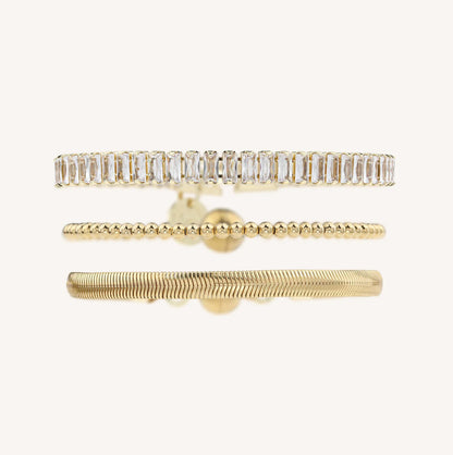 Champagne Stacking Set