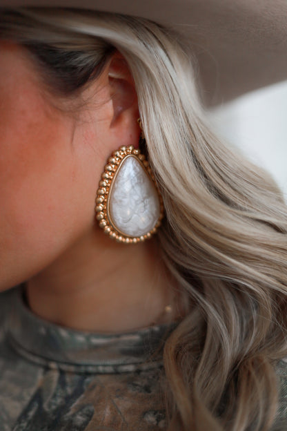 Champagne Drop Earrings