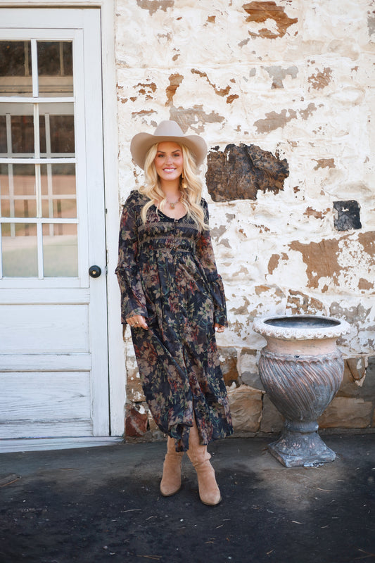 Heritage Hollow Maxi Dress