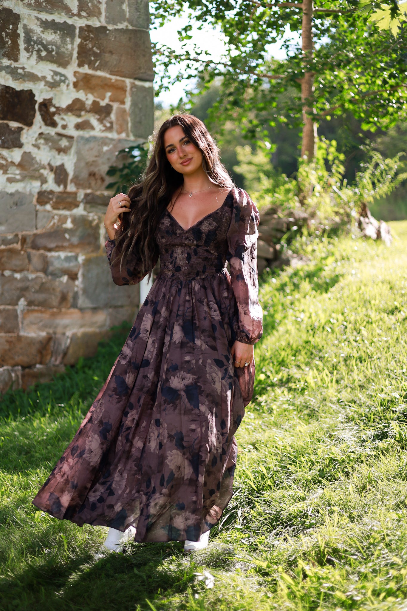 Everly Floral Maxi Dress