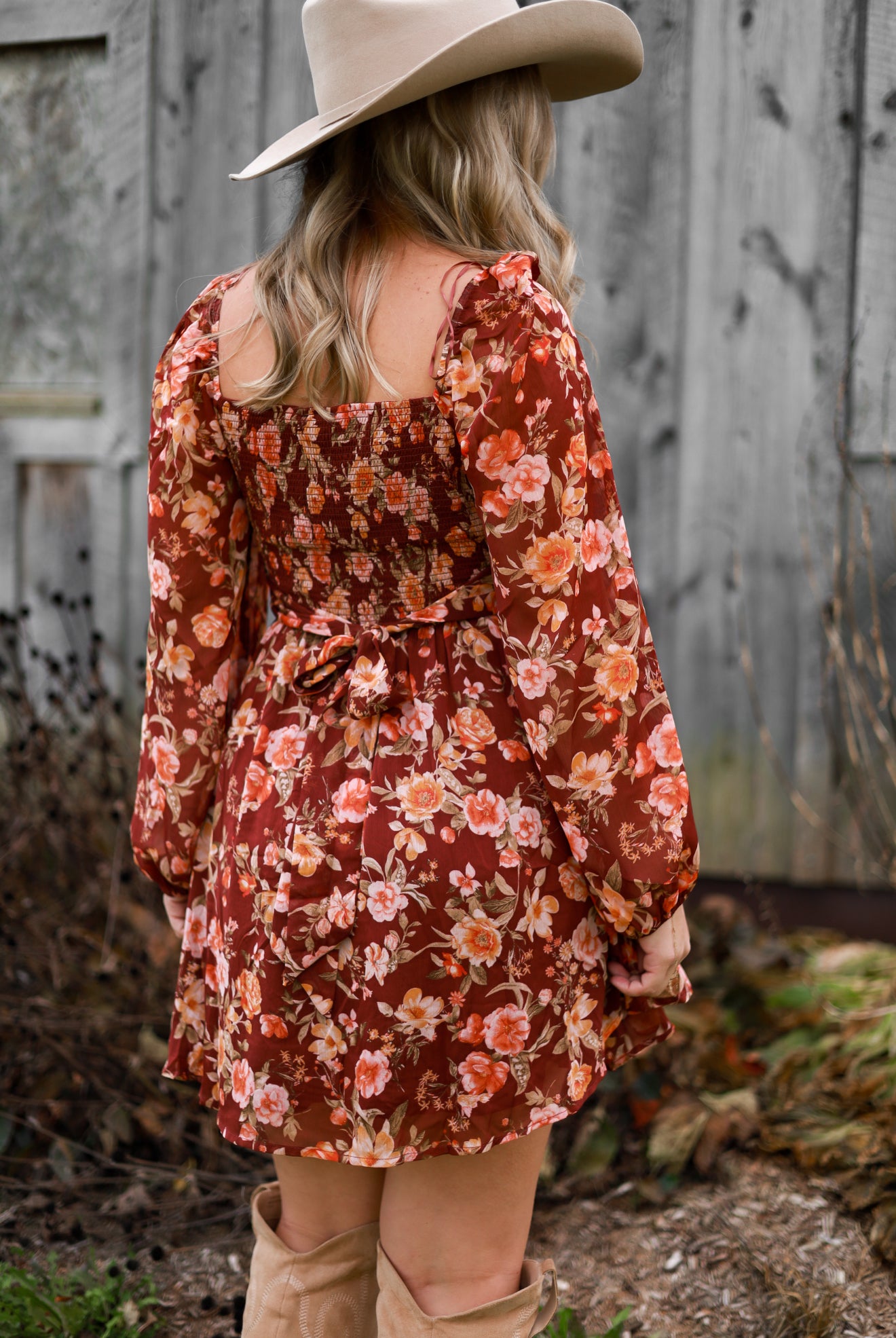 Cranberry Merlot Mini Dress