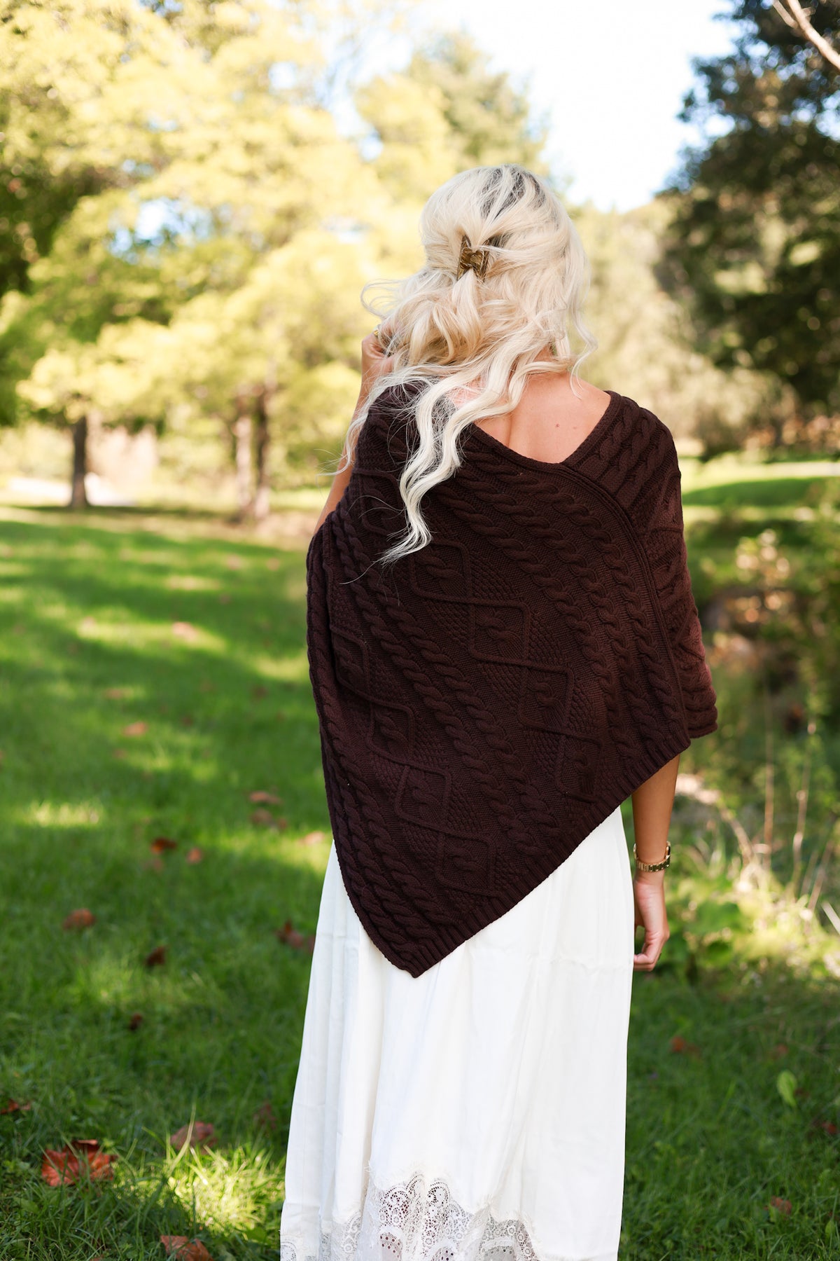 Fernwood Poncho - Brown