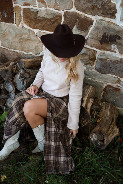 Chestnut Acres Flannel Skirt
