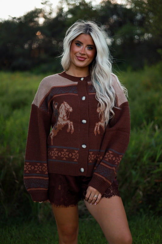 Cowboy Knit Cardigan