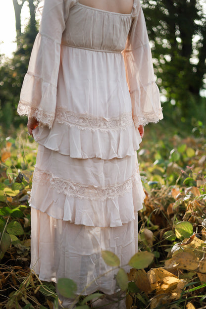 Laurel Lace Dress - Cream