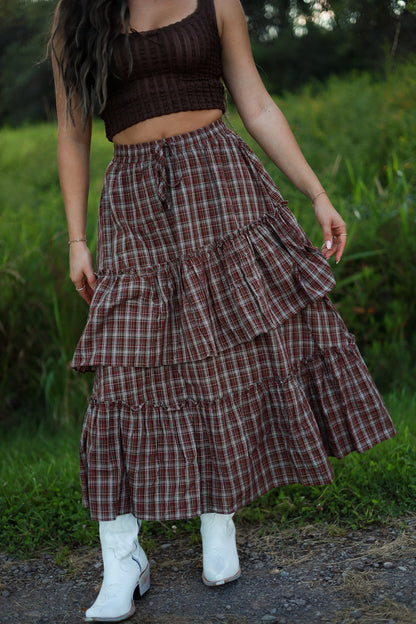 Scotch Maxi Skirt