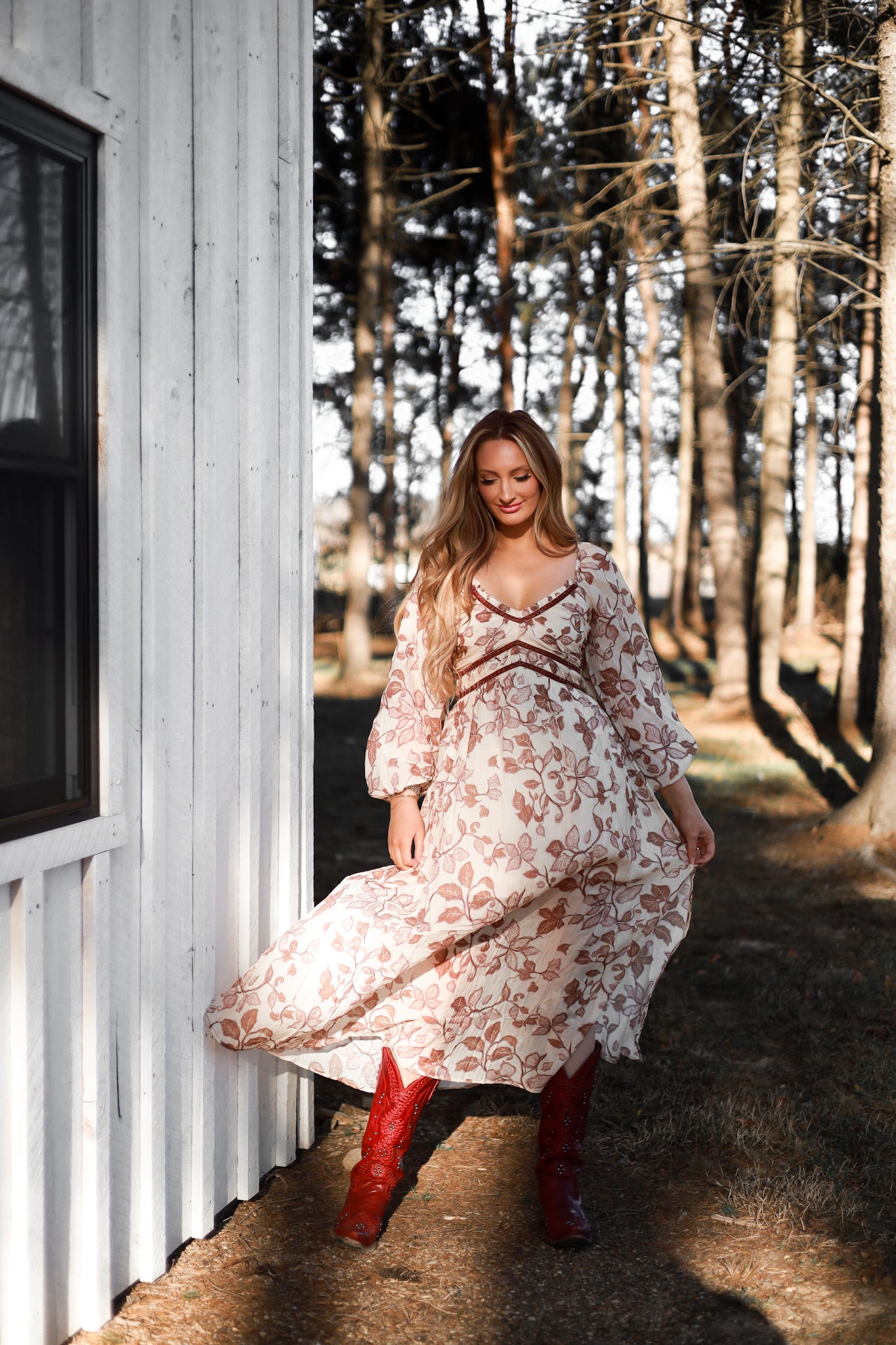 Willow Vale Maxi Dress - Sand