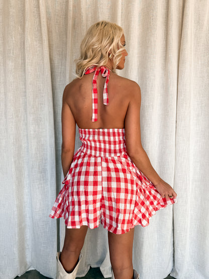 Hazelwood Romper - Sugared Rose