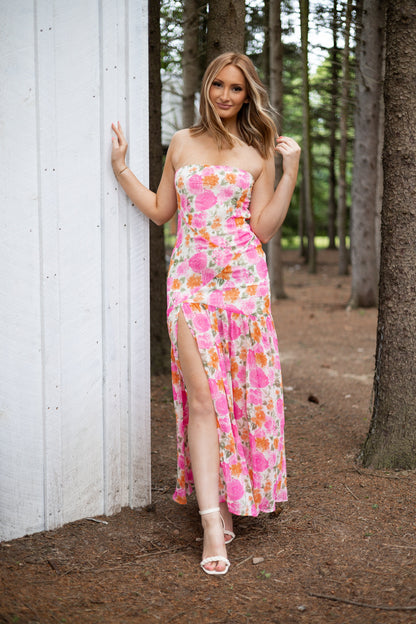 Garden Rose Maxi Dress