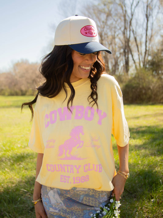 Country Club Cowboy Tee