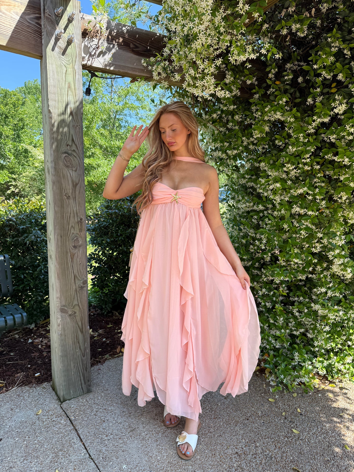 Capri Dress - Guava
