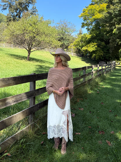 Fawn & Fleur Midi Skirt - Cream