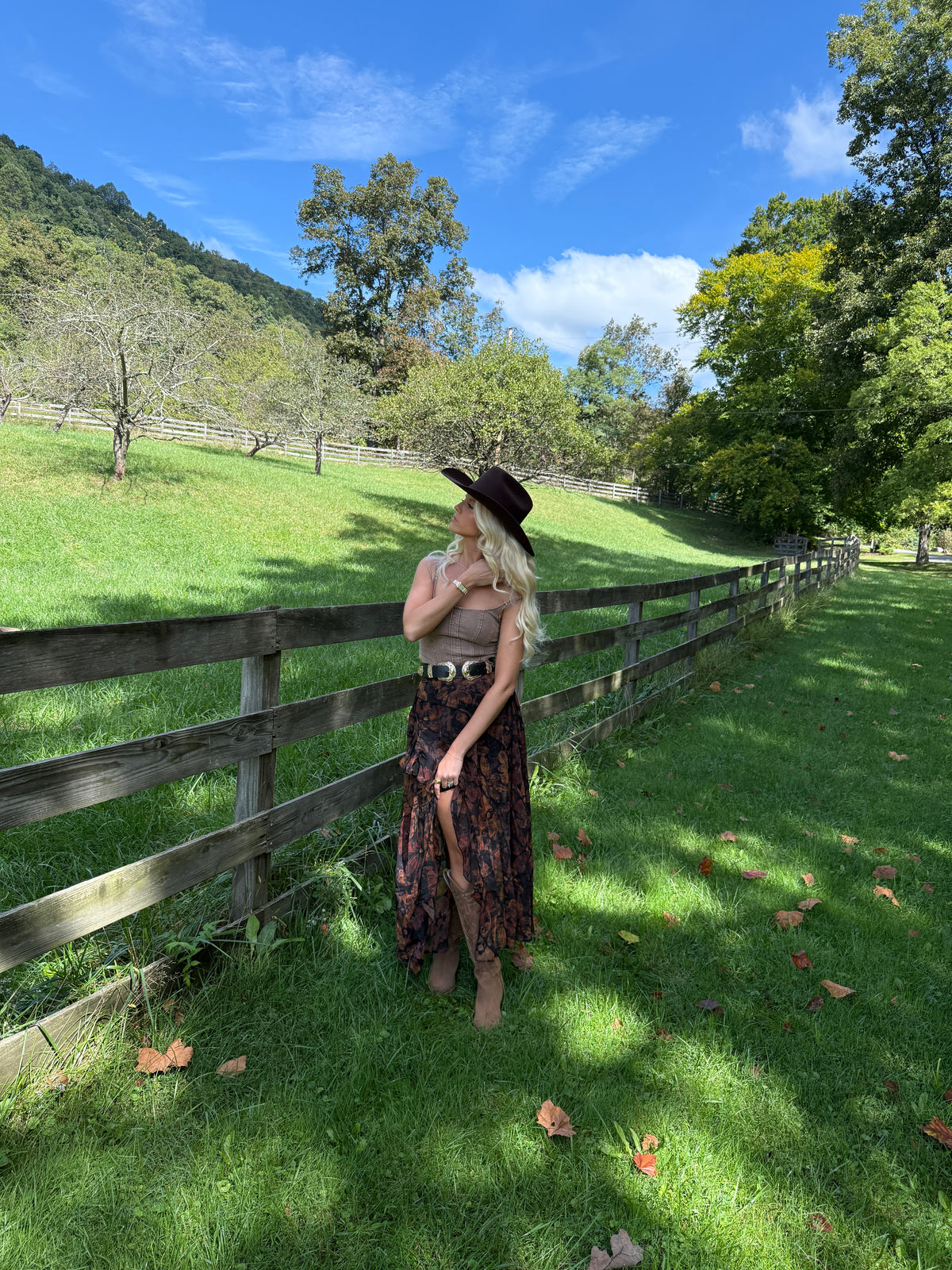 Autumn Bloom Skirt