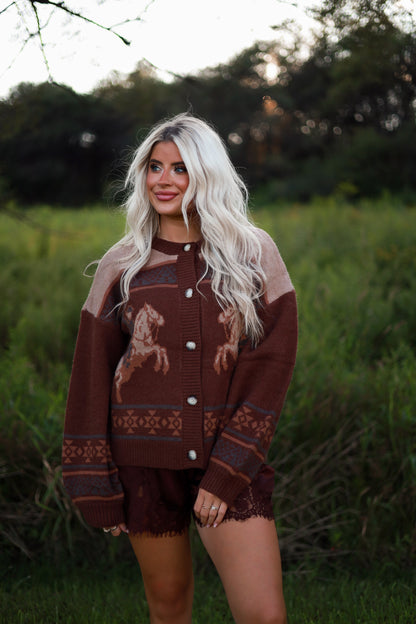 Cowboy Knit Cardigan
