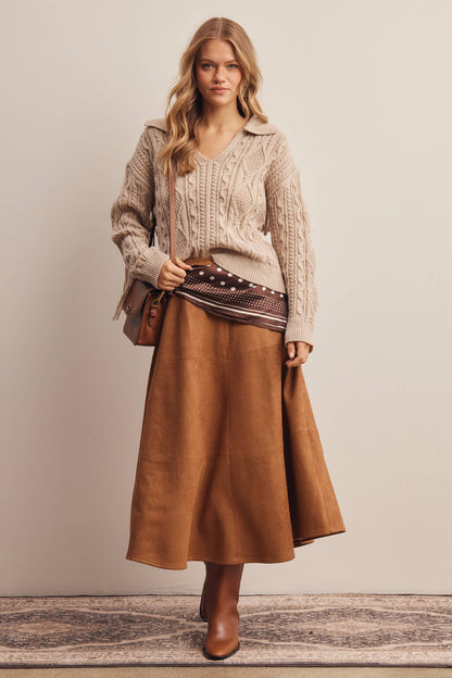 Dusk Fringe Sweater