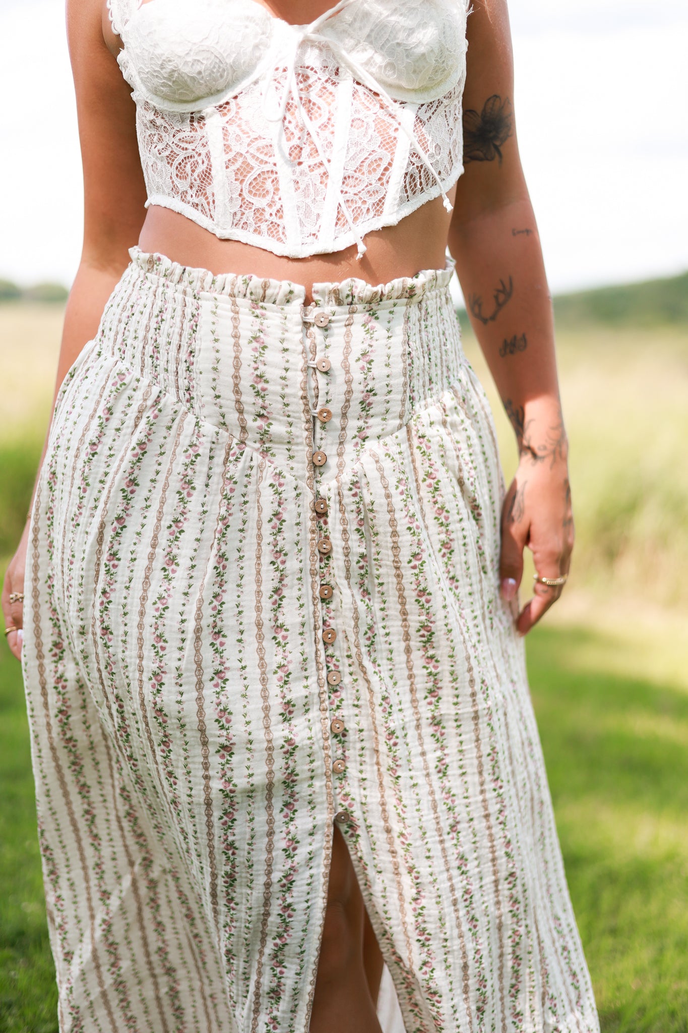 Wild Honey Maxi Skirt