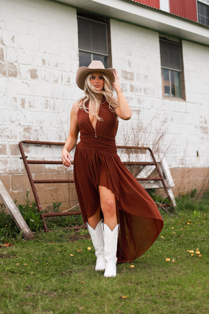 Saguaro Dress - Cayenne