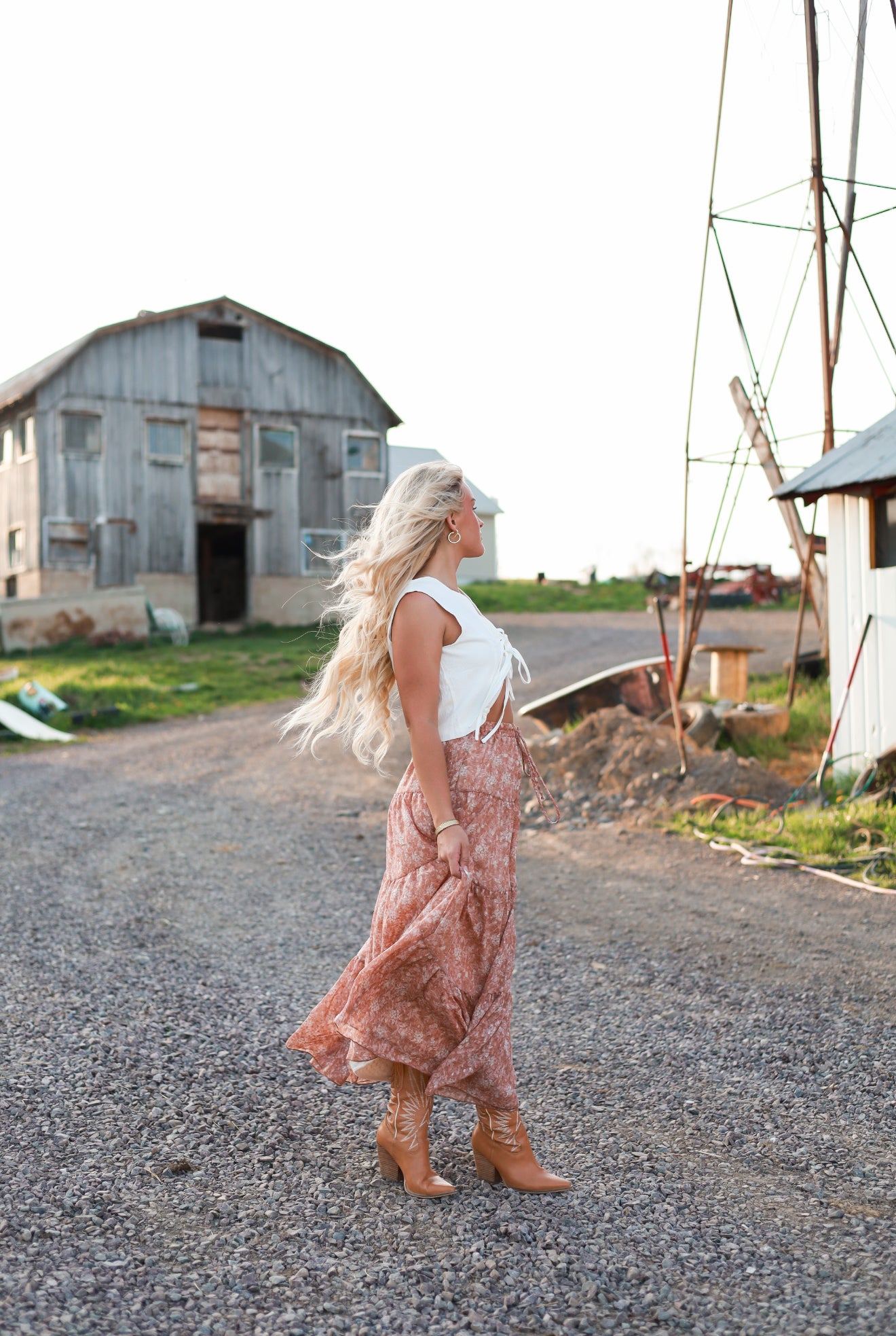Wanderlust Skirt- Blossom