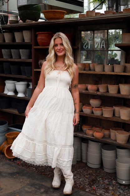 Country Linen Dress