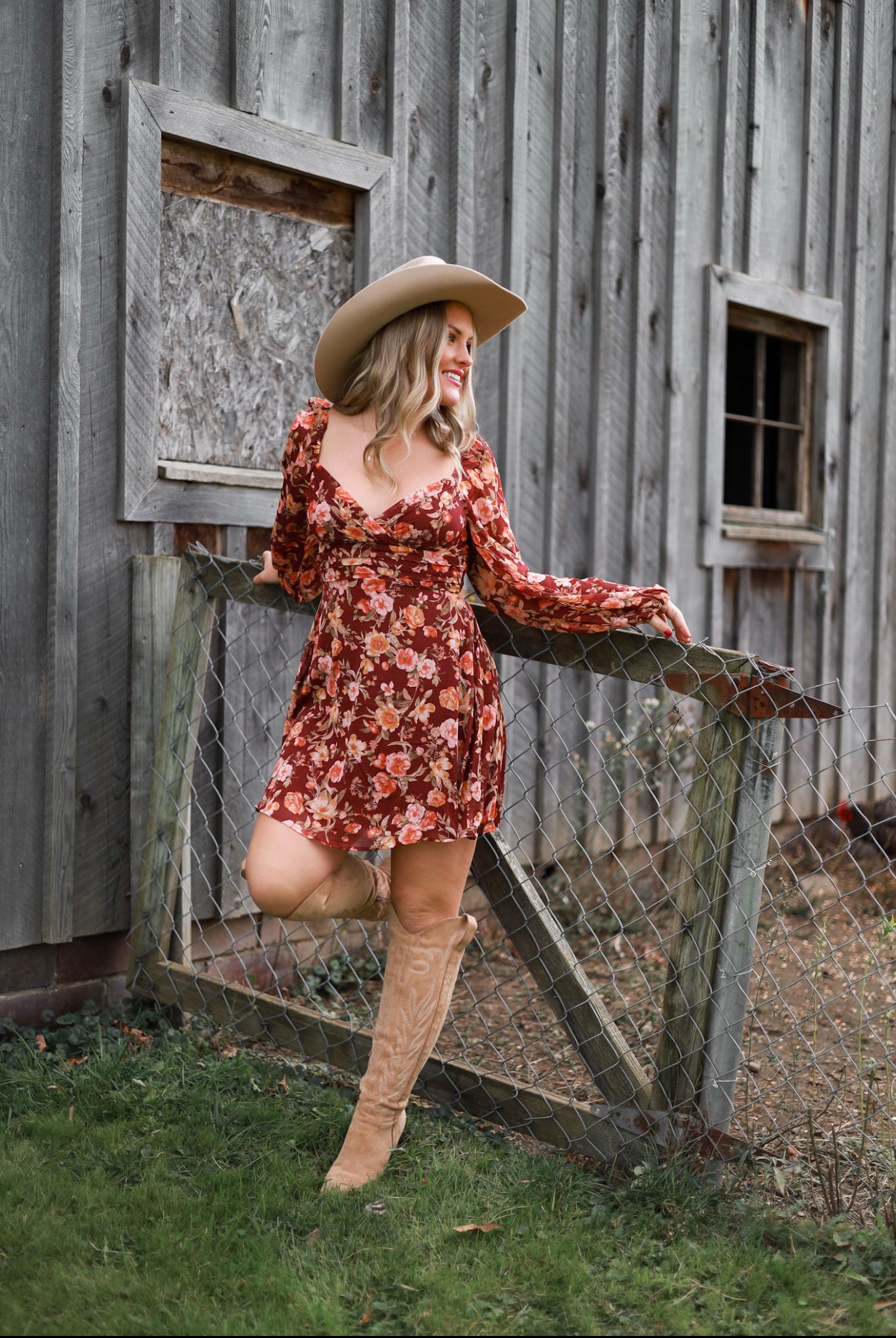 Cranberry Merlot Mini Dress