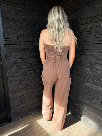 Align Jumpsuit - Berry