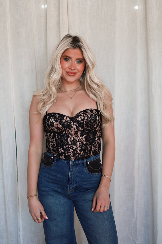 Rodeo Romance Corset Top
