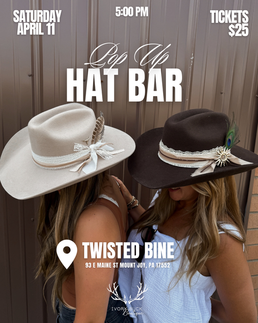 Custom Hat Bar: TWISTED BINE