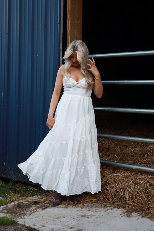 Marlowe Dress - Vanilla