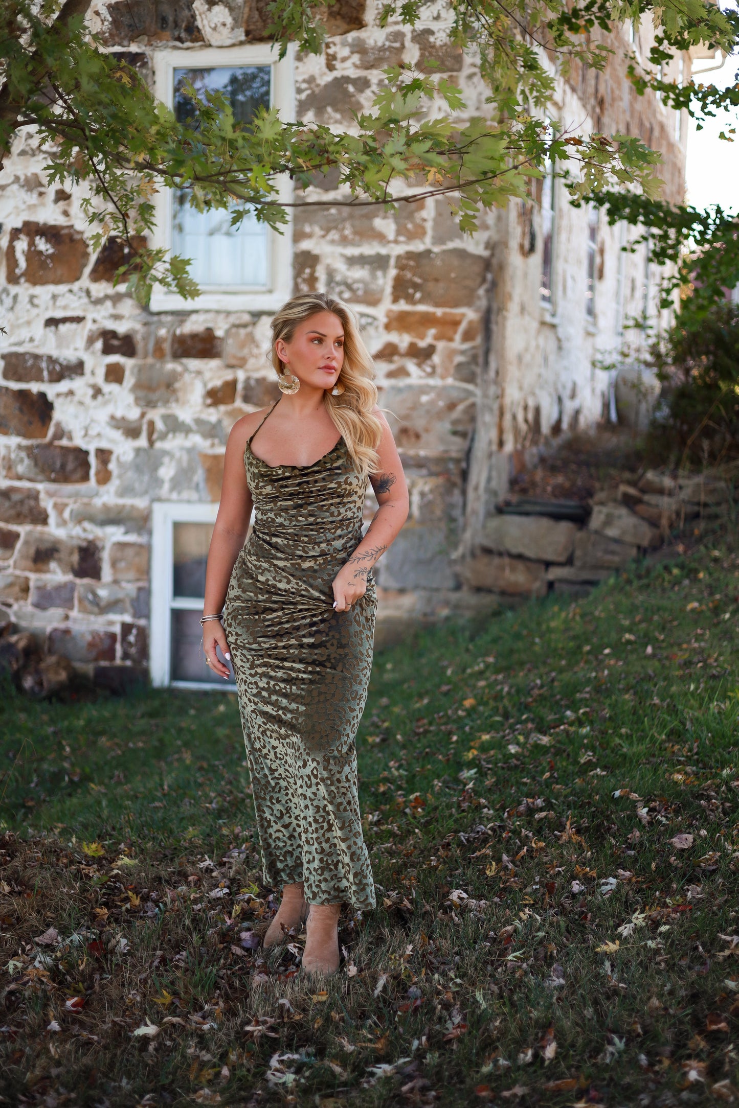 Olivewood Fleur Maxi Dress