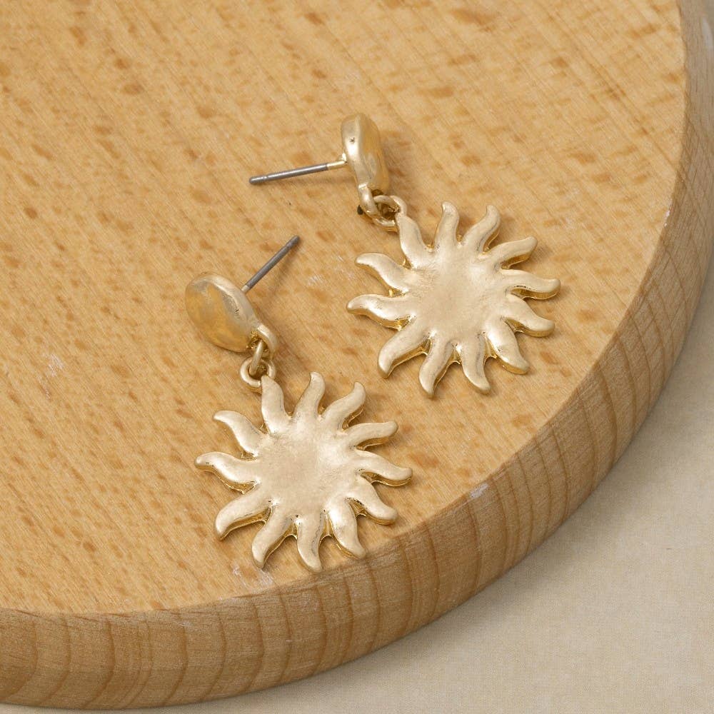 Vintage Sun Earrings