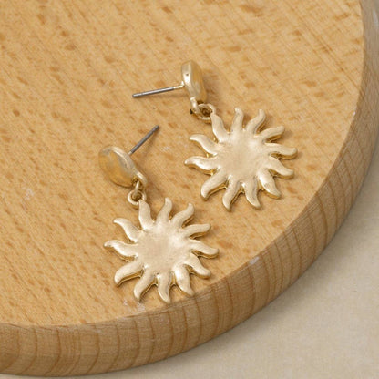 Vintage Sun Earrings