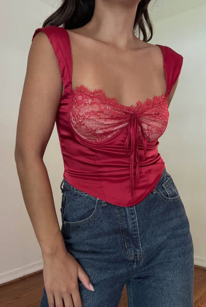 Rodeo Romance Lace Top