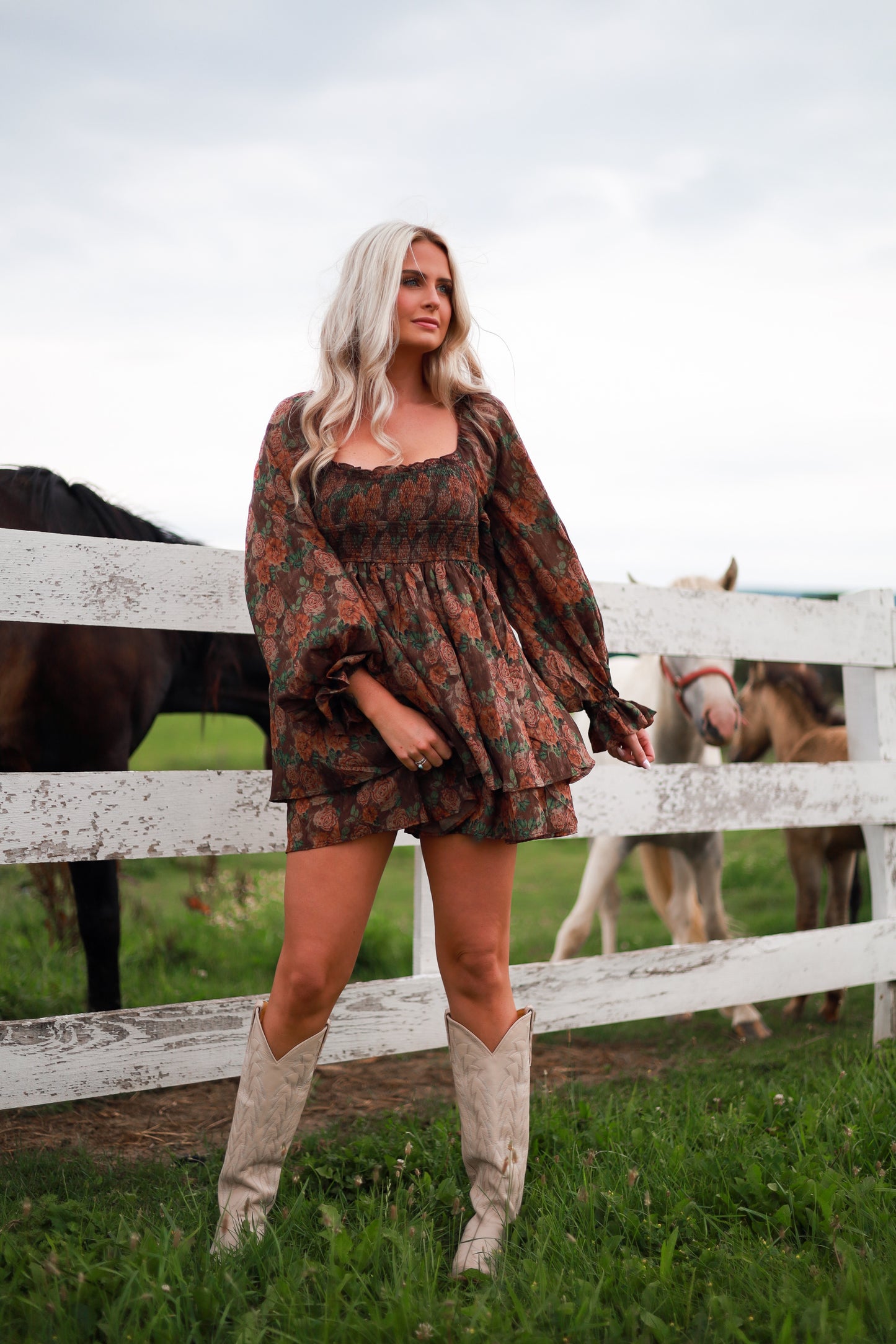Bramble Blossom Romper