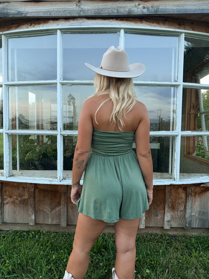 Moss Meadow Romper