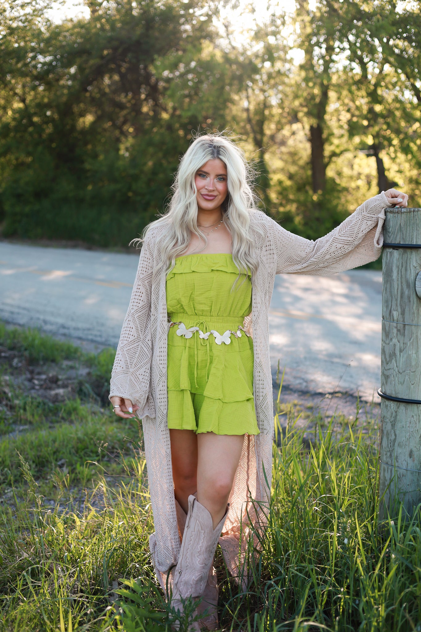 Lime Kiss Romper