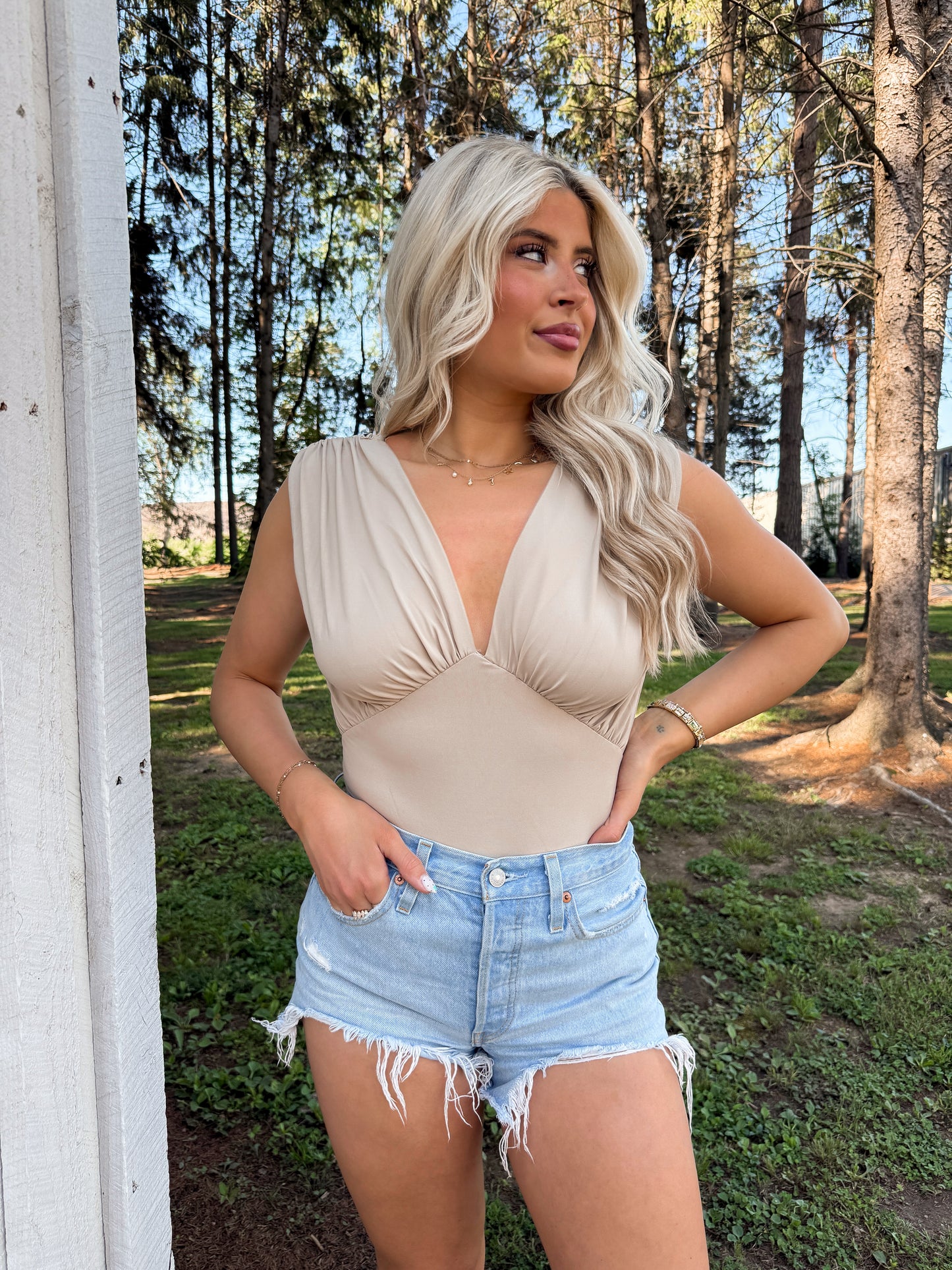 Sandstone Chic Bodysuit