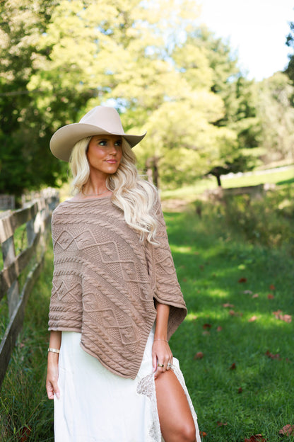 Fernwood Poncho  - Mocha